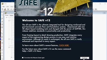 Analysis and Design of Slab and Beams using SAFE Part1