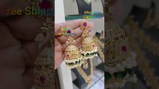 #onegramgoldjewellery #jewellery #imitationjewellery #earrings #shortvideo #shorts