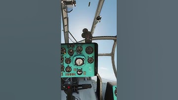 How to stop quickly in the DCS Mi-8