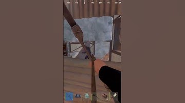 HE NEEDED HEAVY PLATE TO FIGHT A BOW??  #rust #rustcontent #rustgame #rustconsole #rustclips #gaming