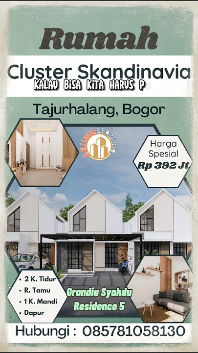 'MOTIVASI INVESTASI RUMAH DARI PAK JUSUF HAMKA' #jualrumah #rumahbaru #rumahtanpadp #rumahdibogor