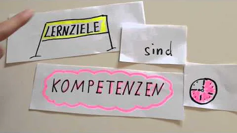 Wie definiert man ein Lernziel?