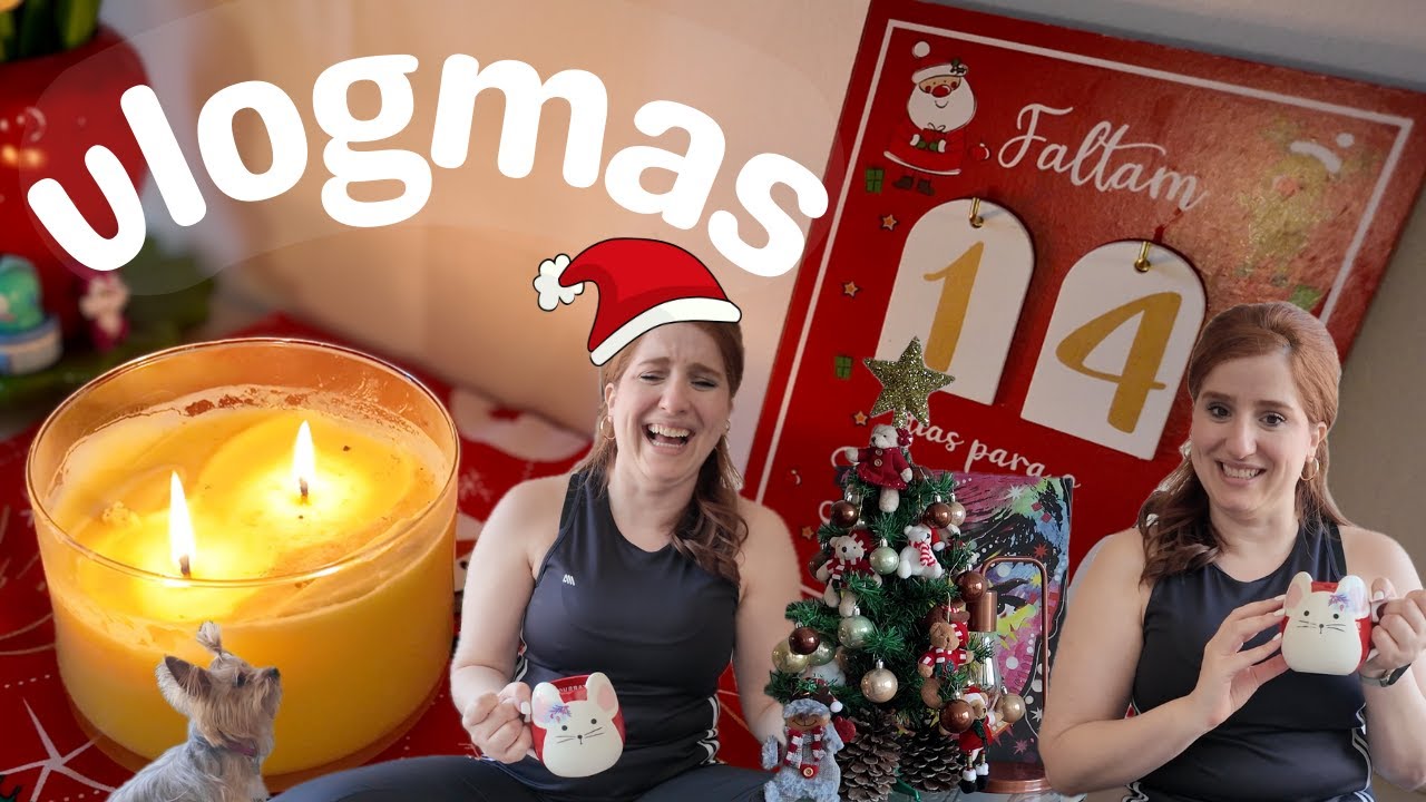 decor simples de natal e conversas aleatórias