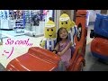 Maya and Marxlen's Kiddie Train Ride, Carousel and Arcade Car Ride Playtime Fun!