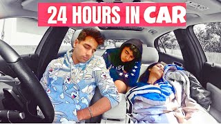 LIVING IN MY CAR FOR 24 HOURS Challenge | Rimorav Vlogs