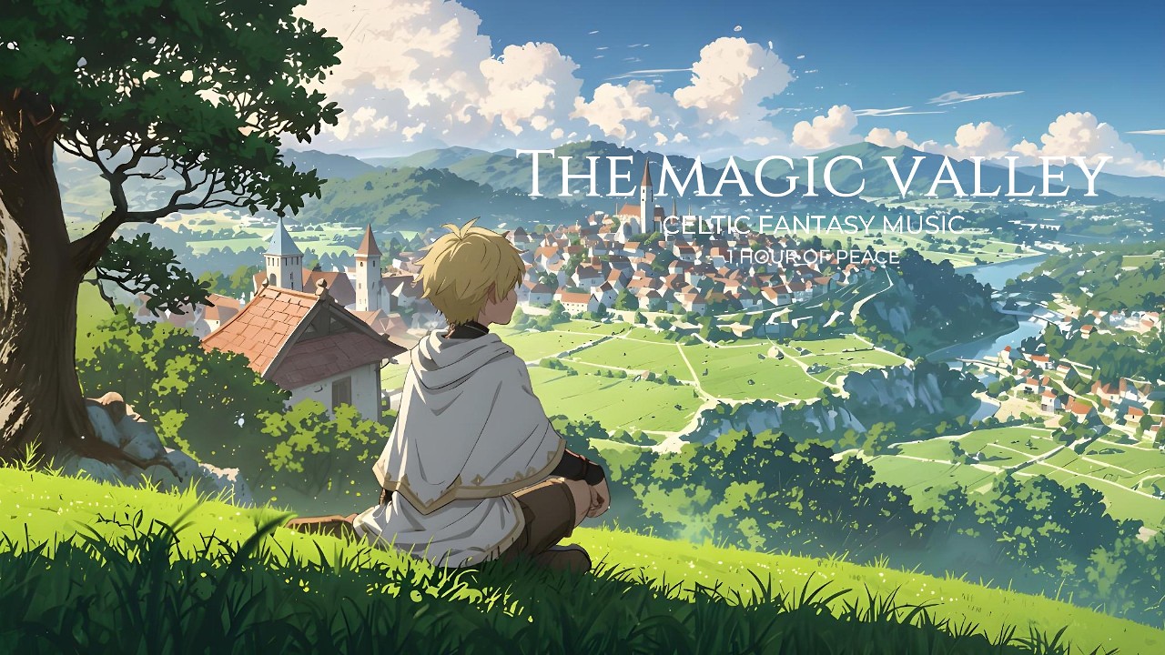White Magician's Valley 🌿Celtic Medieval Fantasy Music (1 Hour)
