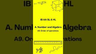 A9.  Order of operations
