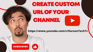 How to create Channel Custom URL | Set Custom URL | Haroon Tech Tv