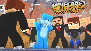 Minecraft - Scuba Steves Brother Saves Sharkys Family