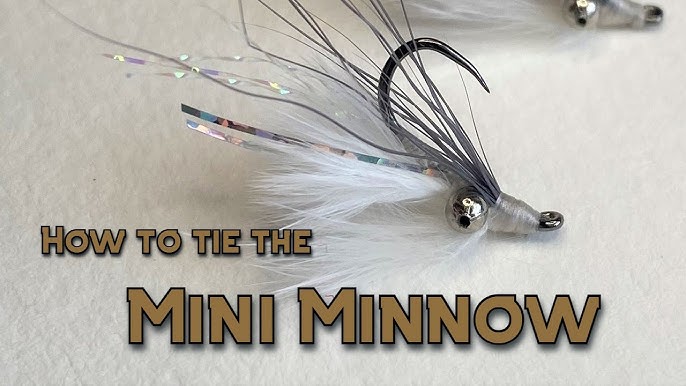 Fly Tying: Bass Hook Baitfish 