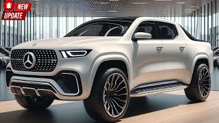 LUXURY LOOK NEW 2025 Mercedes Benz X-Class Pickup Truck UNVEILED - FIRST LOOK!