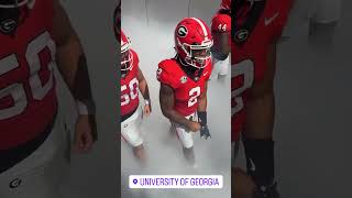 Georgia football entrance 😱 #viral ￼