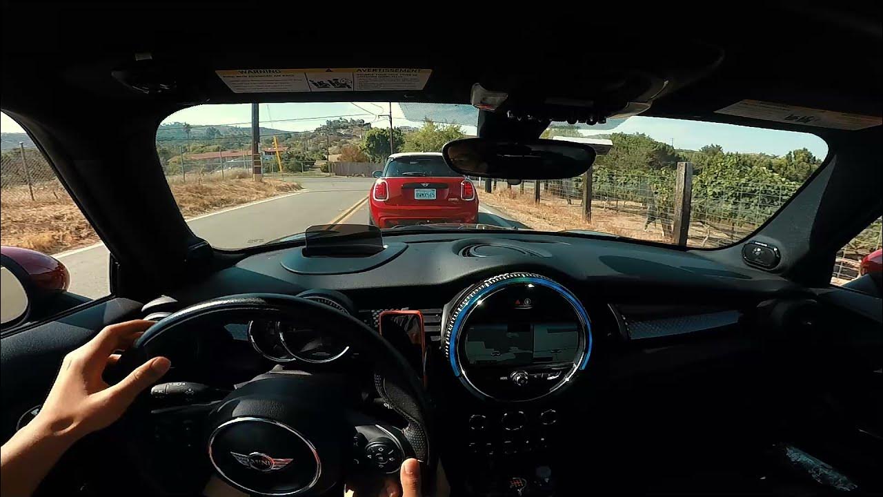 Manual Stage 1 Mini Cooper JCW POV Drive (with JCW Pro Exhaust) YouTube