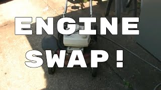 (2015) Snapper Self Propelled Mower Engine Swap