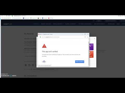 AssetVar Google API Verification