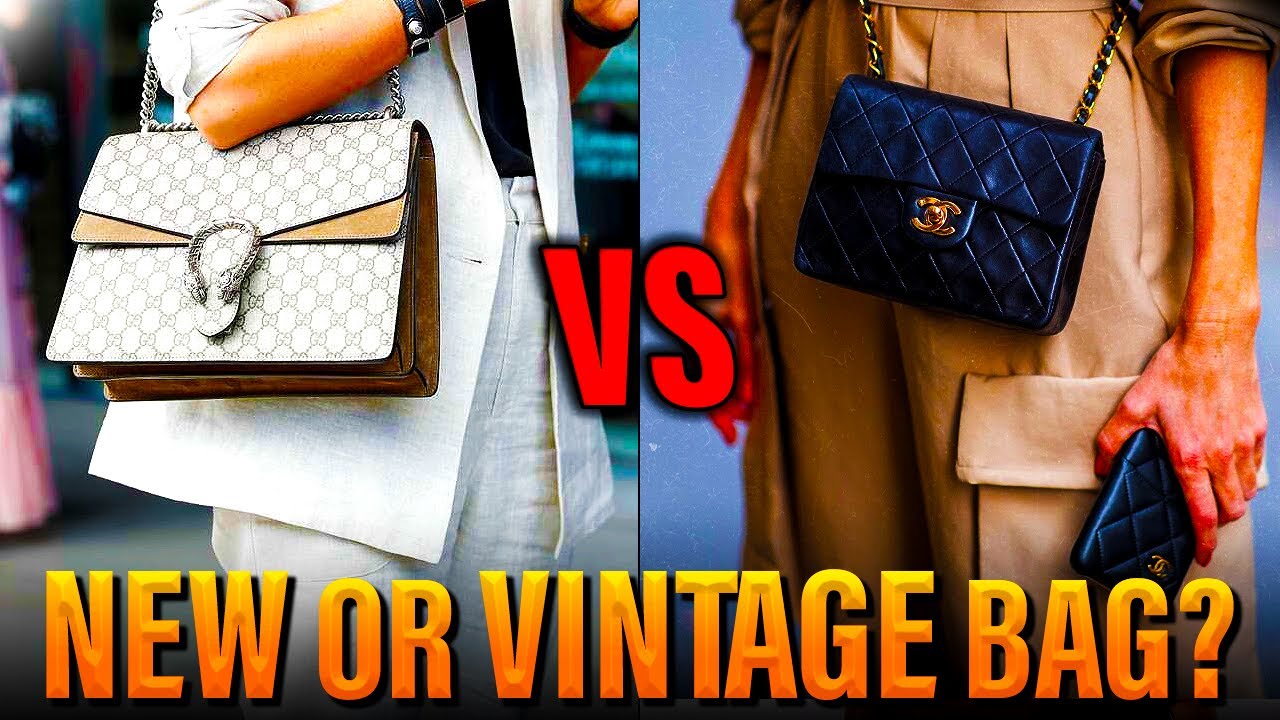Invest in NEW or VINTAGE Designer Handbags? YouTube