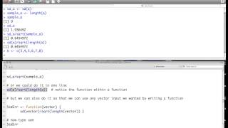 Introduction to R part VI: Writing Functions in R