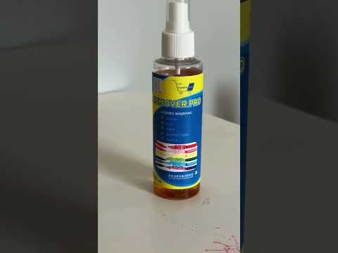 Remover Pro 150 мл — средство для удаления фломастеров, клея, воска, жвачки и лизунов очистка мебели, текстиля, обоев, видео 1