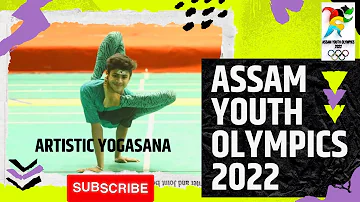 Artistic Yogasana performed by Sumit Dey (Champion of Assam Youth Olympics 2022)