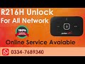 R216H Unlock For All Network||No Service Fix||100 % Working