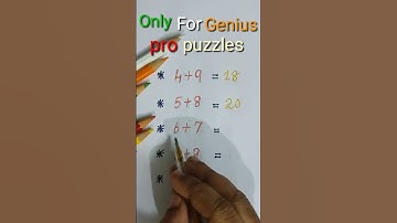 MATHS Magic Puzzles/#maths #magic #pro #puzzle #shorts #tricks