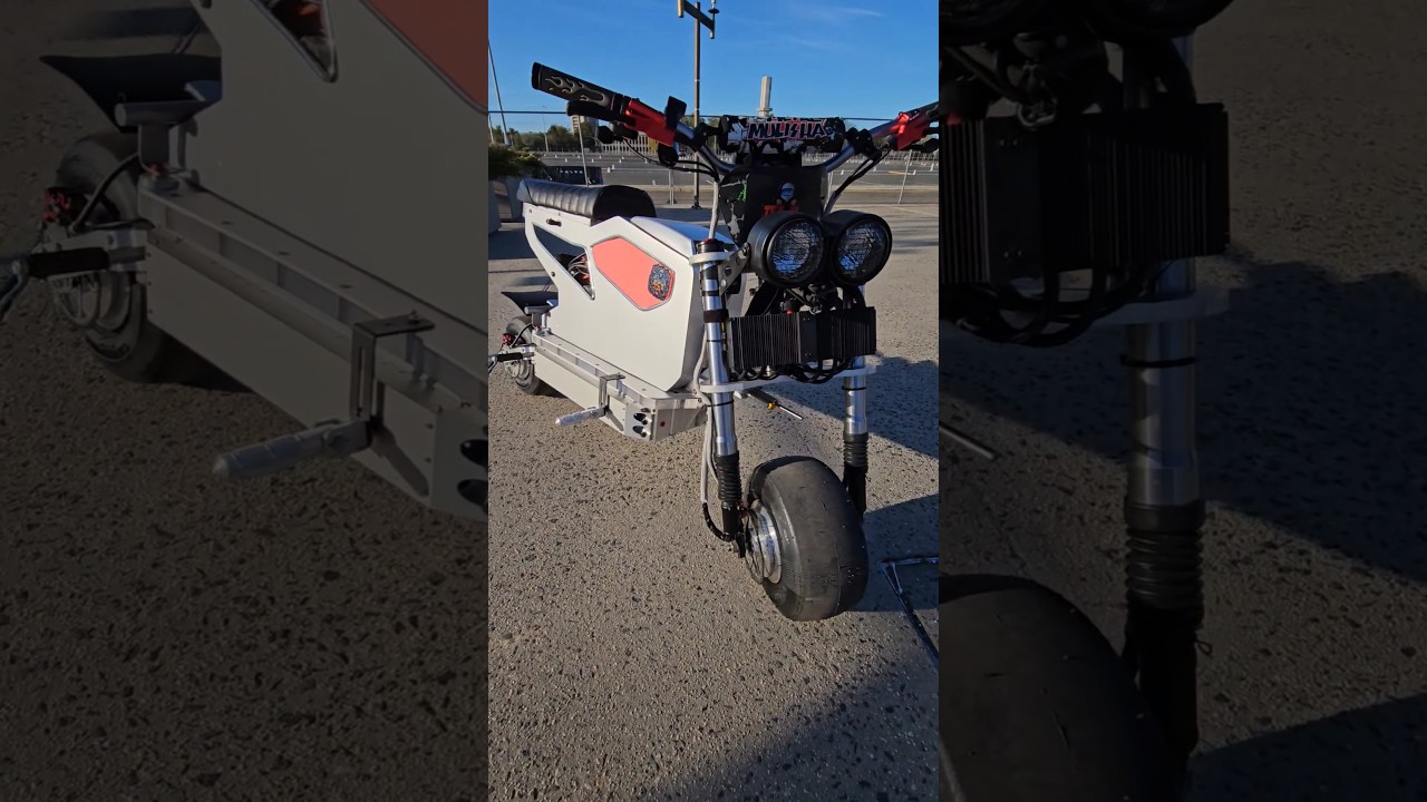 Custom Quadhunter with 14kw and 4 custom Controllers #shorts #ev #Electric #