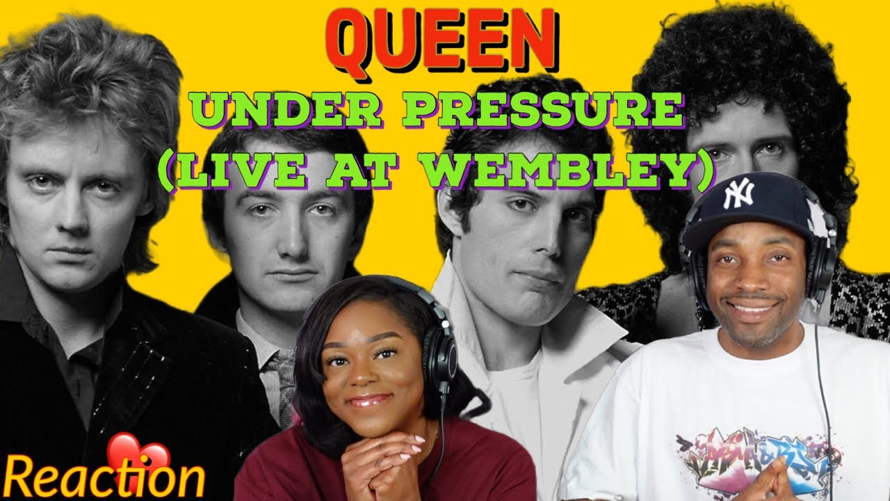 Queen “Under Pressure (Live at Wembley)” Reaction Asia and BJ YouTube