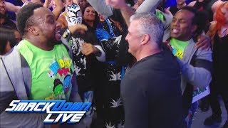 Shane McMahon rallies the Team Blue troops: SmackDown LIVE, Nov. 14, 2017