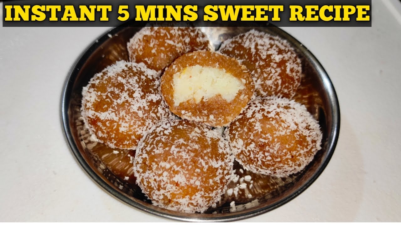 Easy & Simple Sweet Recipe In 10 MinsInstant Mithai Recipe For Rakhi