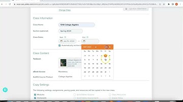 ALEKS How to Duplicate and Update Courses for the New Semester