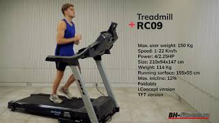BH FITNESS RC09 TFT Беговая дорожка