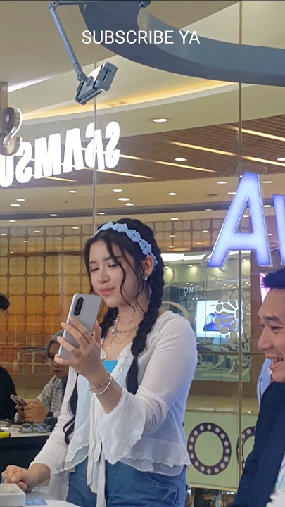 Tiara Andini Iklan Samsung Terbaru TIPE A56 & A36 Di mall kokas 2025