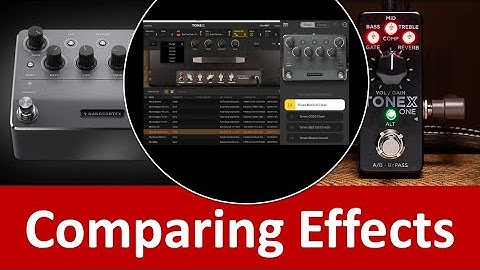 Nano Cortex vs Tonex - Comparing the New Tonex Effects