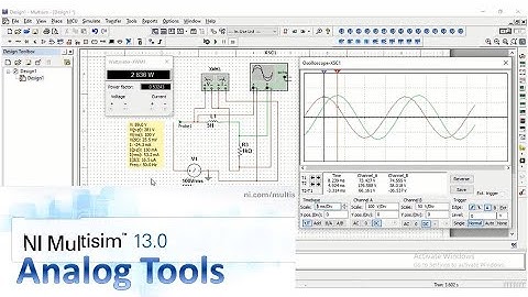 PCB Design Tutorial 3 using NI Design Suite - Analog Tools in Multisim