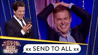 Peter Jones Is VERY Nervous Over McIntyre's Send To All Text