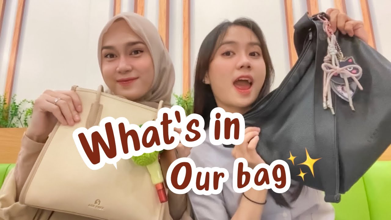 What's in our bag 2024🎀👜| Isi tas Millenial vs Gen Z | #indonesia #whatsinmybag