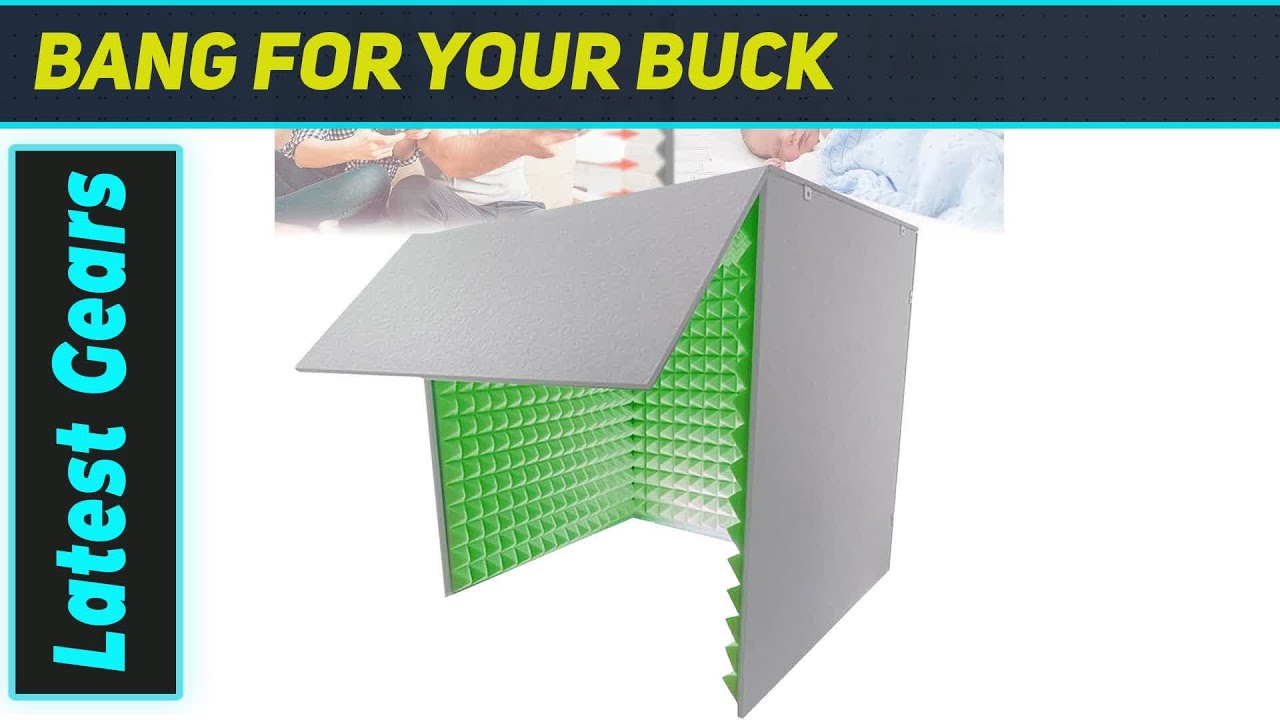 Sound Proof Box Home: идеальная портативная звукоизоляционная кабина!