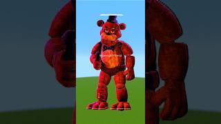 Freddy Fazbear's Haunted Crew in Minecraft Pixel Art | Freddy, Bonnie, Chica & Foxy
