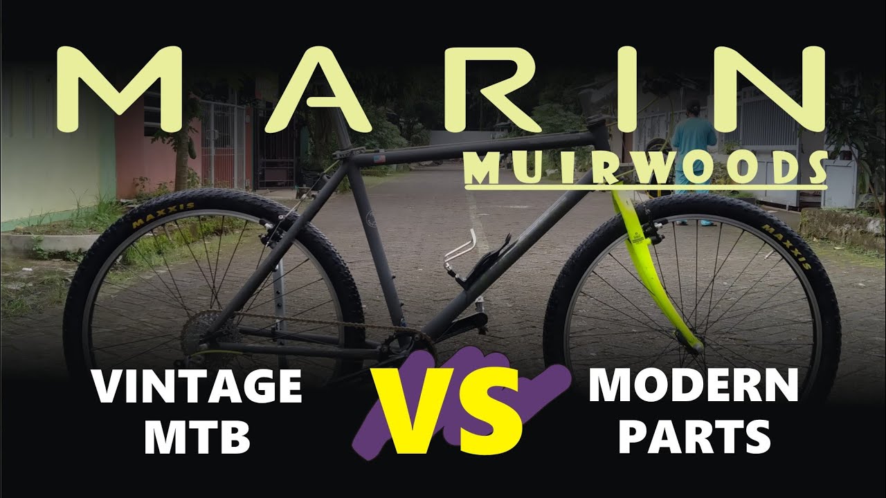 MARIN Muirwoods 1994 Bike restoration | Vintage MTB vs Modern Part | Dream Bike Build |