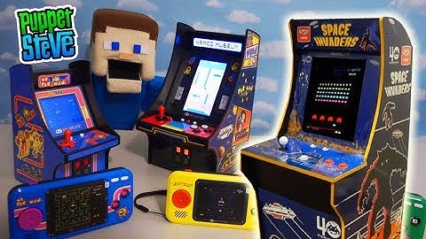 VIDEO GAME HEAVEN!! My Arcade, Arcade 1up PAC MAN NEW 2019 Games!