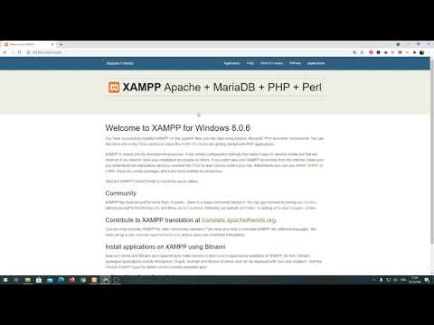 จําลองเซิฟเวอร์  New  จำลองเซิฟเวอร์ในเครื่องคอมของเราด้วยการติดตั้ง XAMPP ให้สามารถเขียนภาษา PHP ได้