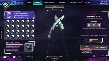 APEX Temporal Chaos Collection Completed! #apexlegendscollectionevent #apexlegendsheirloom #apexpack