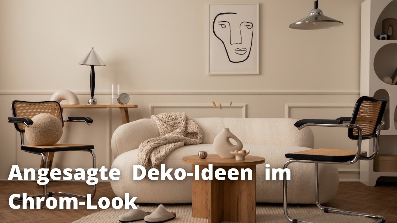 Chromelemente als Deko | „myROOMs“