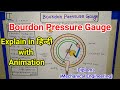 Bourdon Pressure Gauge (Explain in Hindi)