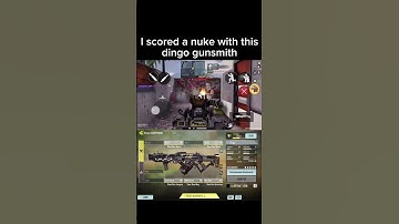 Dingo gunsmith #codmobile #callofdutymobile #shorts