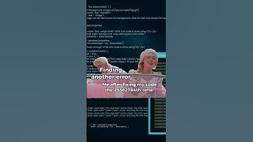 My code has oppenhaimer vibes. Boom 🎇 an error 😵‍💫