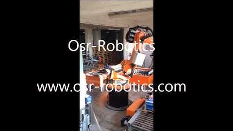 Osr Robot Palletleme sistemi palletizing