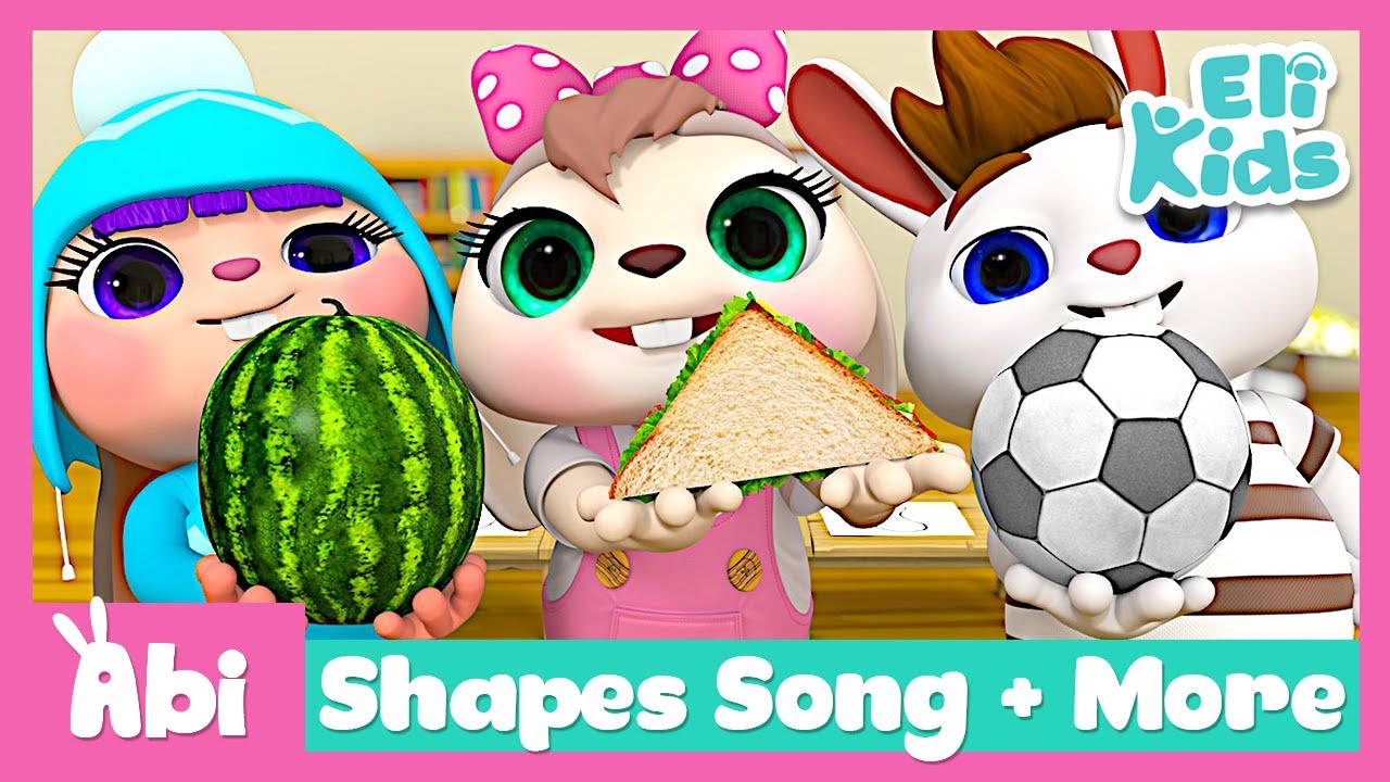 Shapes Song +More | Eli Kids Songs \u0026 Nursery Rhymes Compilations