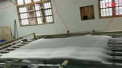 HFJ-88 duvet carding & filling machine/comforters production line/comforter production machine