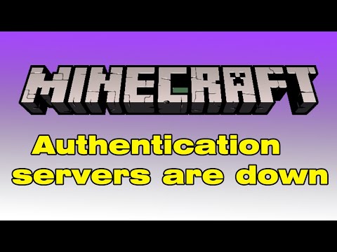 Minecraft authentication servers are down, Are Minecraft servers down